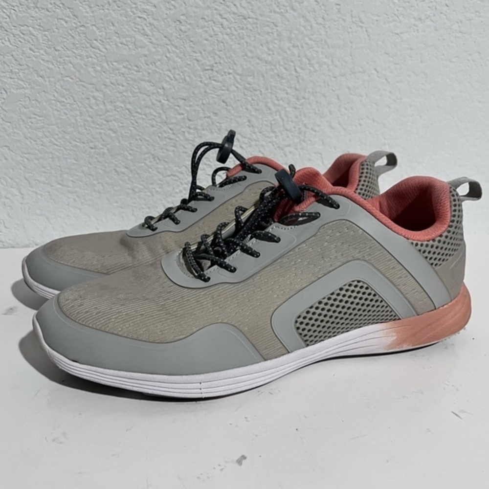 Vionic JoJo Ombre Gray Peach Sneakers 10